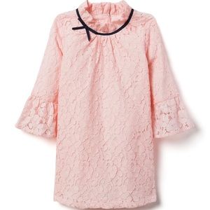 Janie and Jack light pink lace dress